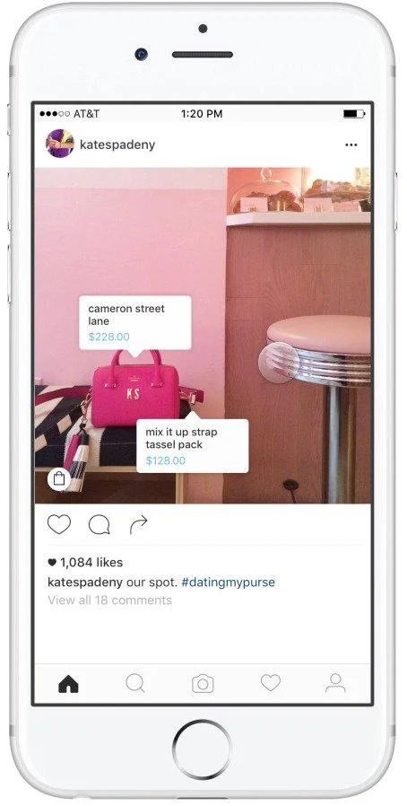 Как продавать в Instagram — скриншот поста в Instagram