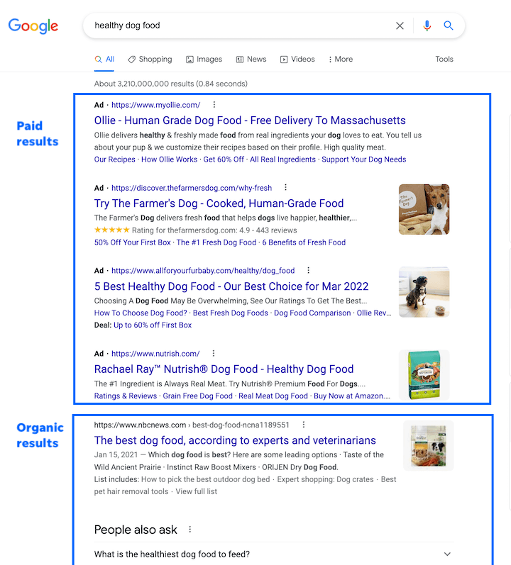 Paid search ads deals