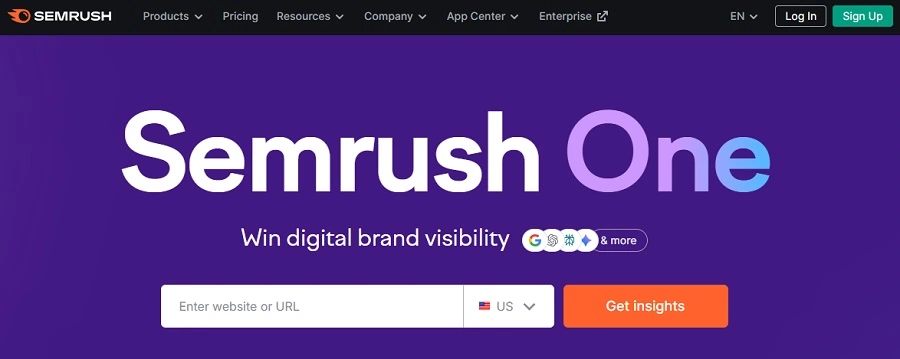 keyword research tools - semrush one