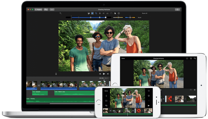 best video editing software for beginners - apple imovie