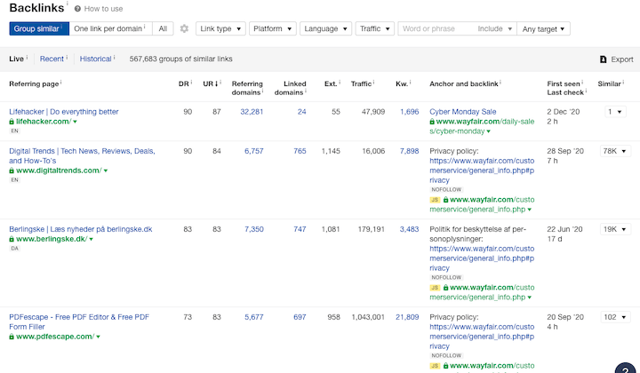 how to get backlinks - ahrefs backlinks competitive research