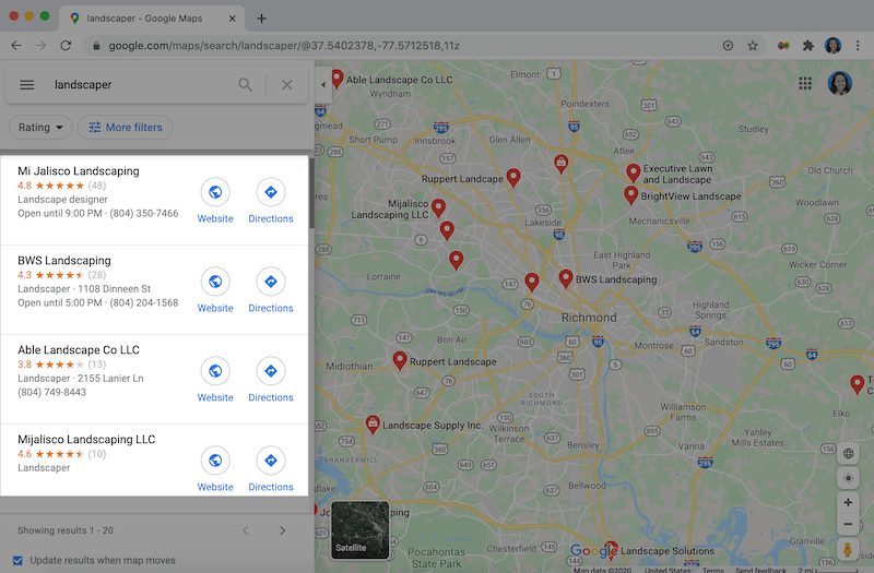 Market Place on Google Maps Platform