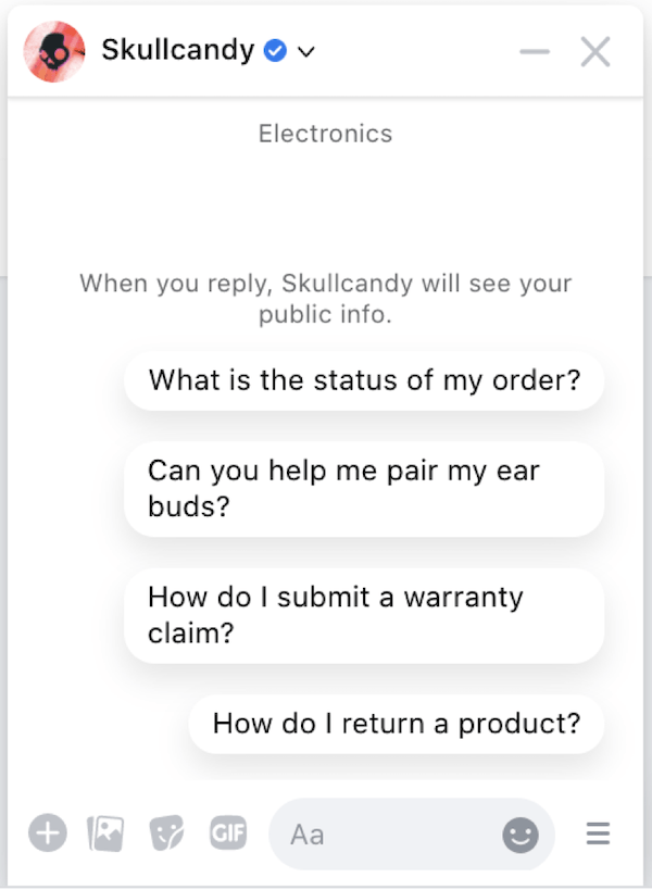 2020 ecommerce marketing trends skullcandy coversational commerce