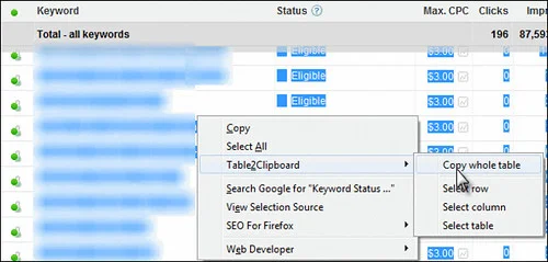 table2clipboard-export