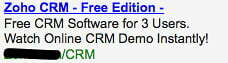CRM Software - Ad #1
