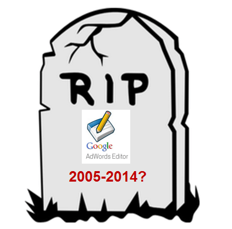 RIP Google AdWords Editor??