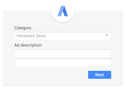 defining business category in adwords express