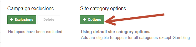 AdWords Remarketing Options