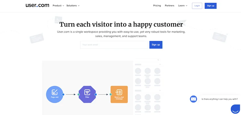 user.com marketing automation tool
