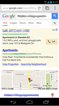 Apartment Marketing with Google AdWords