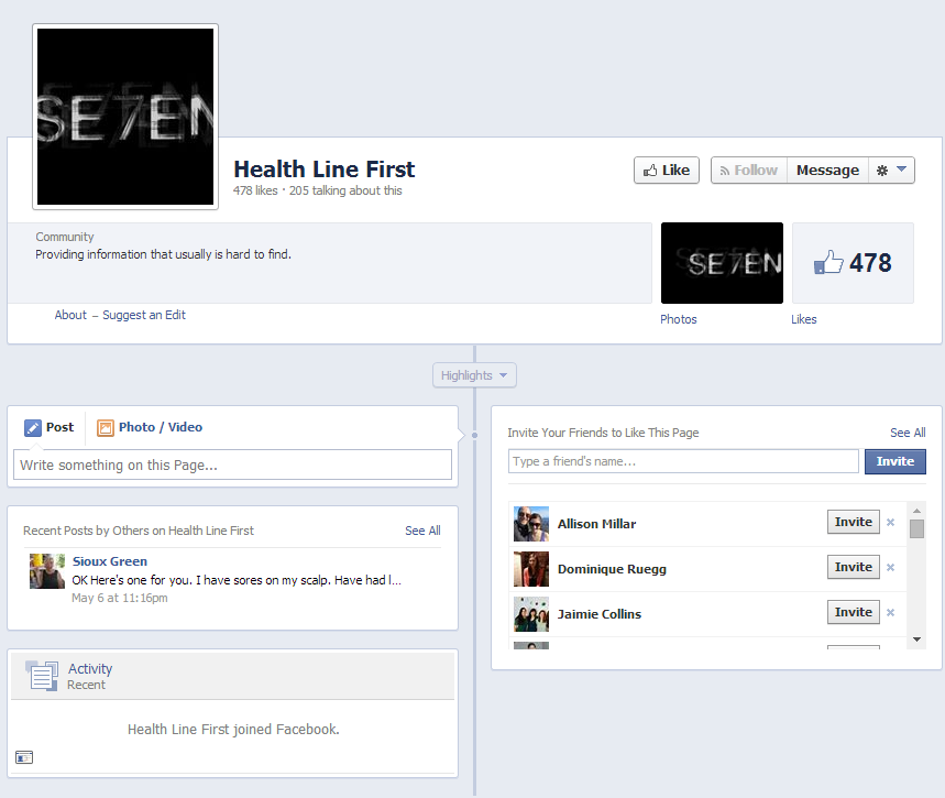 ugly facebook page