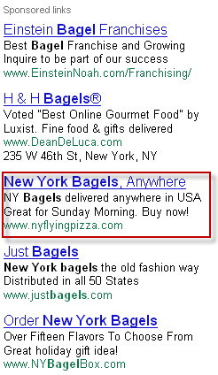 bagel ads