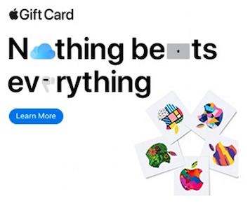 best display ads of 2020-apple gift card example 2