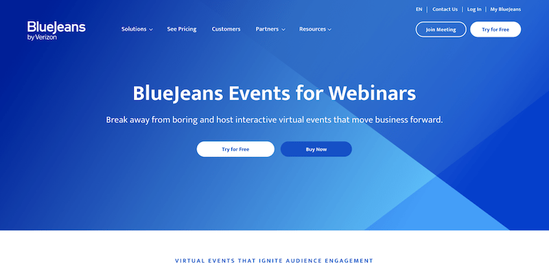 best webinar platforms 2020 bluejeans