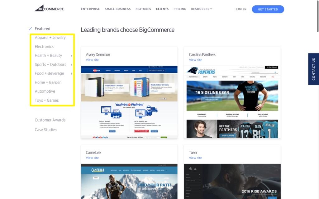 segmenting visitors landing page test
