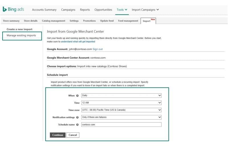 merchant-center-management-bing-ads-scheduled-imports