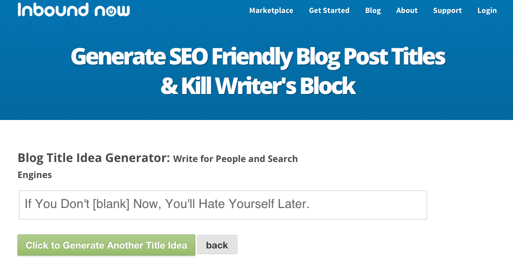 blog idea generator