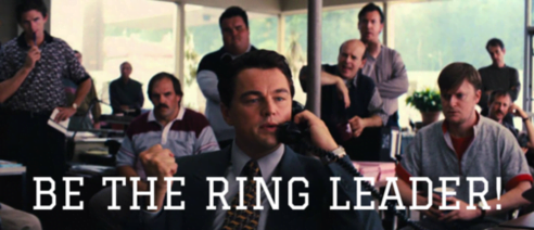Call tracking image saying "be the ring leader."