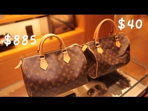 Close variants designer bag YSL real vs fake