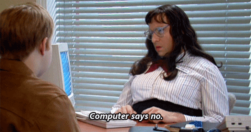 computer says no