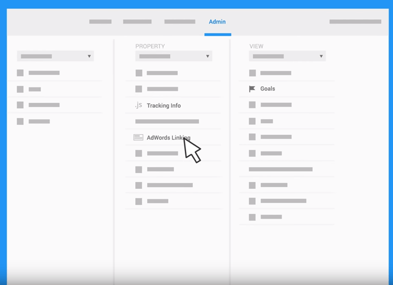 connecting google analytics to adwords