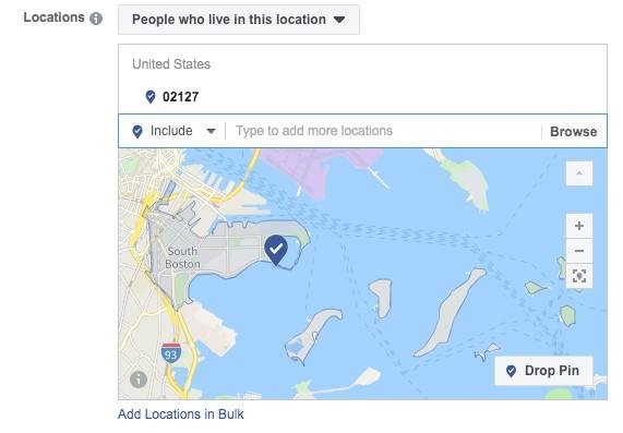 social media targeting for construction marketing