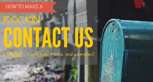 contact us page tips