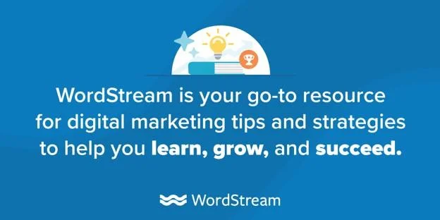 WordStream's content marketing mission statement