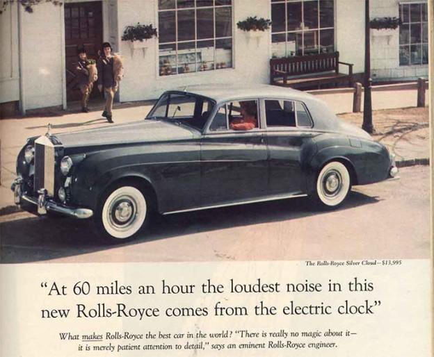 Rolls-Royce ad