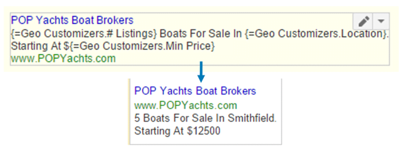 geo customizers