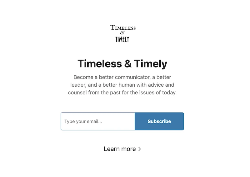 creative newsletter names timeless and timely