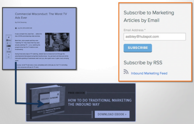 blog call to action