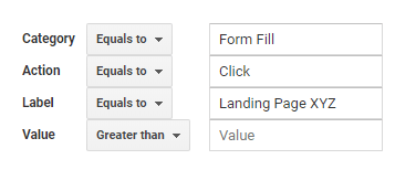 custom conversion parameters google analytics 