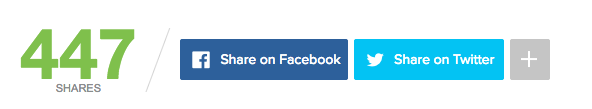 custom social share buttons