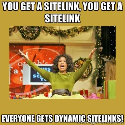 dynamic sitelinks