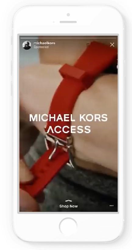 ecommerce vertical video example