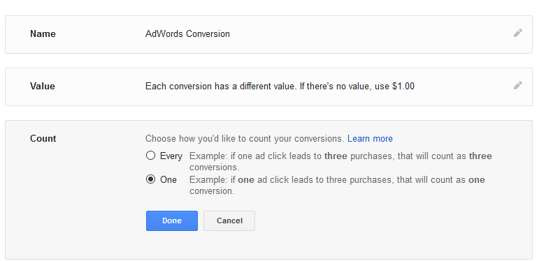 adwords conversion tracking changes