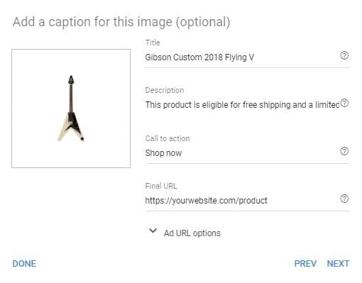 engagement ad captions