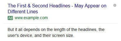 headline two expanded text ads