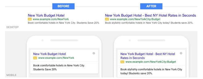 ads changing from standard to etas