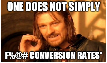 conversion rates