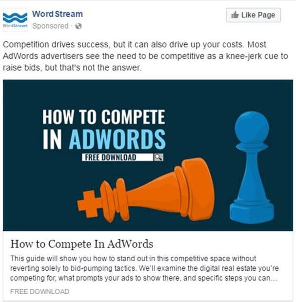 Facebook Ad Copy Test