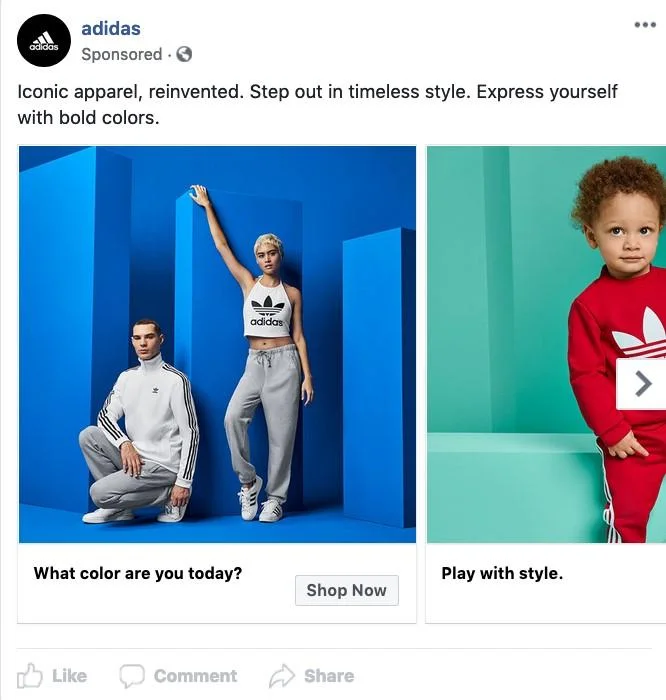 Facebook ads for ecommerce