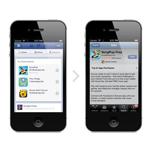Facebook App Ad