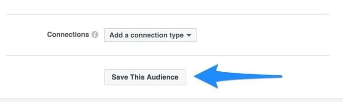 facebook audience creation broad vs specific