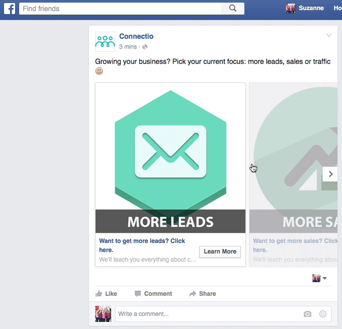 Facebook Carousel Ads Leads