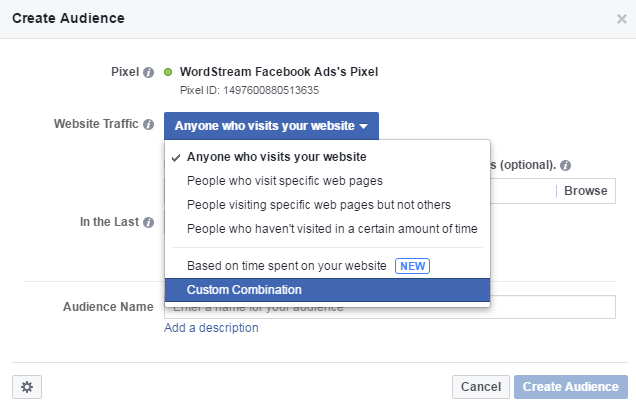 Add Facebook conversion pixel tracking – Cordial Knowledge Base