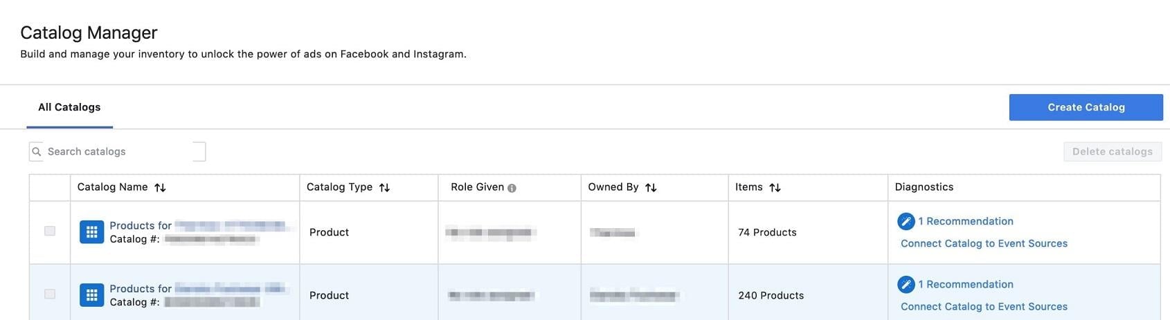 Facebook campaign manager