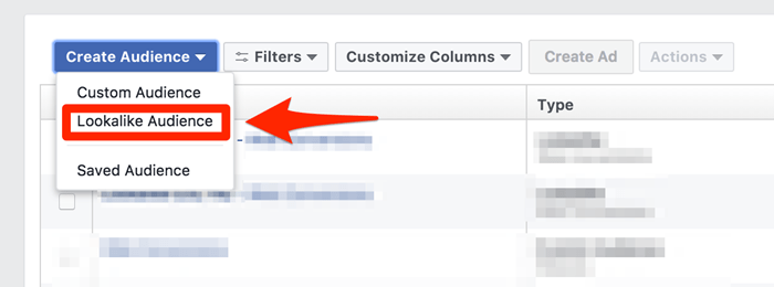facebook lookalike audiences