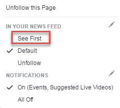 facebook see first followers